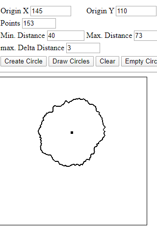 A preview image of the Procedural Circles project